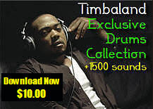 Product picture Timbaland Exclusive Drums Collection