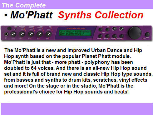 Product picture The Complete MoPhatt Synths Collection