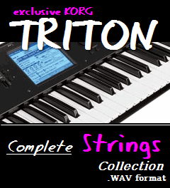 Product picture Korg Triton Strings Collections